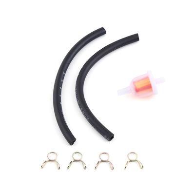 1x Oil Filter Universal Motorcycle Gasoline Fuel Filter Kit With Tubing Clips