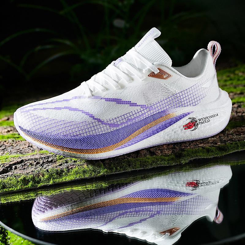 Popular Carbon Board Running Shoes, New Sports Students, Sports Racing Running Shoes, Mesh Breathable 7pro Soft-soled Men's Shoes and Women's Shoes