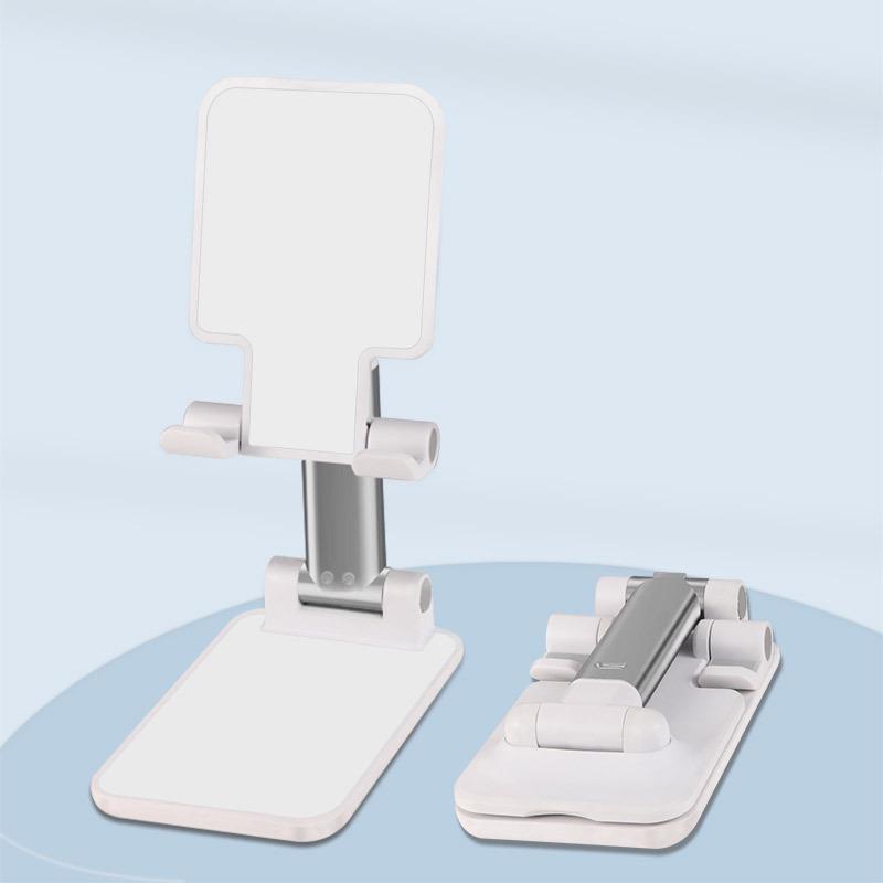 

Universal Foldable Phone Holder: Ideal for Desktops, Live Broadcasts, and Photography.