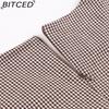 BITCED Abito Elegante Vintage da Donna con Vita Sagomata, Manica a Tre Quarti e Gonna Ampia