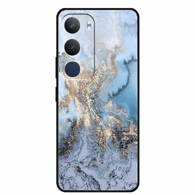 For Vivo Y29 5G Case V2420 Cartoon Wolf Tiger Soft Silicone Cover TPU Phone Case for Vivo Y29 5G Bumper Capa Shockproof Fundas