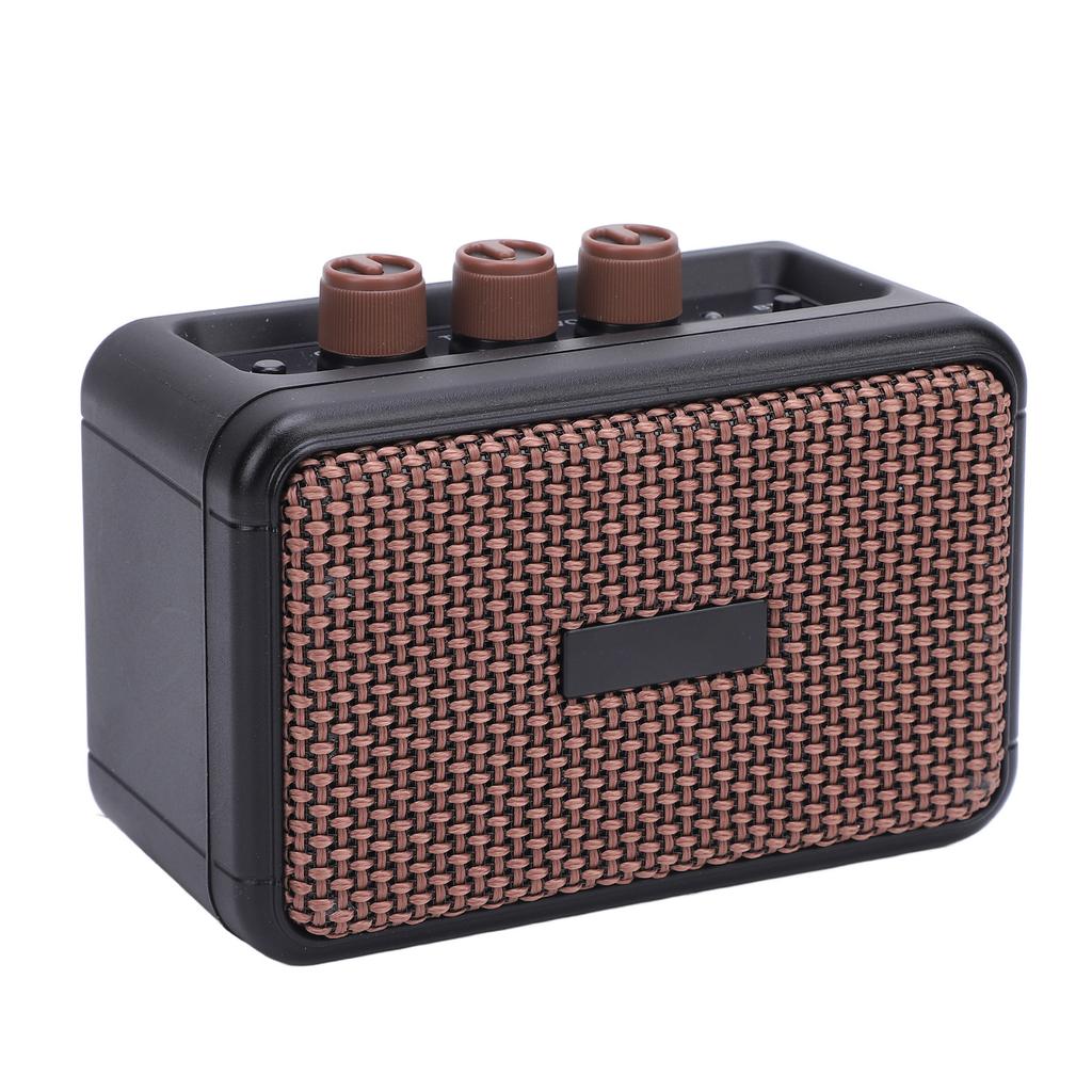 Electric Guitar Amplifier 6.35mm Interface Built In Double Speakers Bluetooth Portable Guitar Combo Amp
