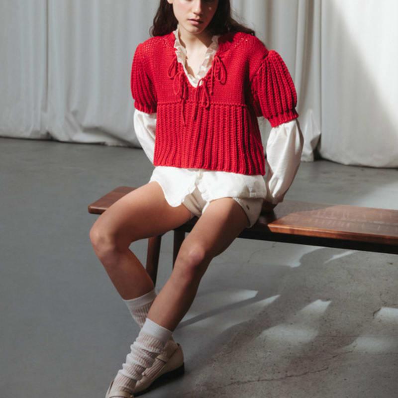 THETIS SEE-THROUGH KNEE SOCKS_TT3S706IV