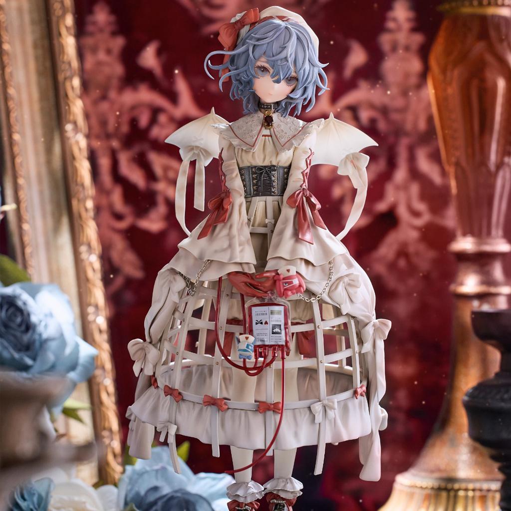 APEX-PLAYTHINGS Touhou Project Figure Remilia Scarlet Blood Ver 1/7 Animation Girl POLYVINYL CHLORIDE Action Figure Plaything Game Statue Collector