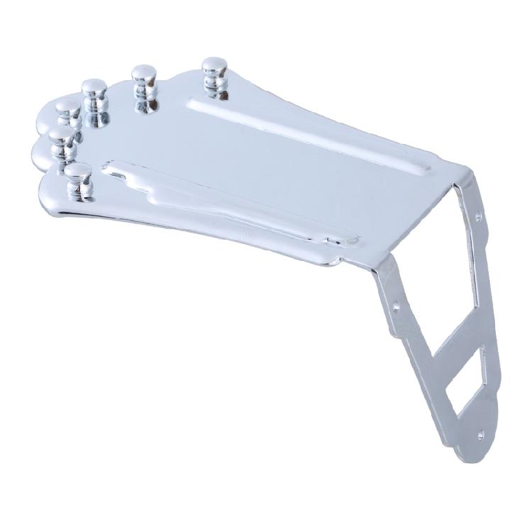 Metal Guitar Tailpiece Jazzes Archtop Guitar Bridge Tailpiece Short Replacement