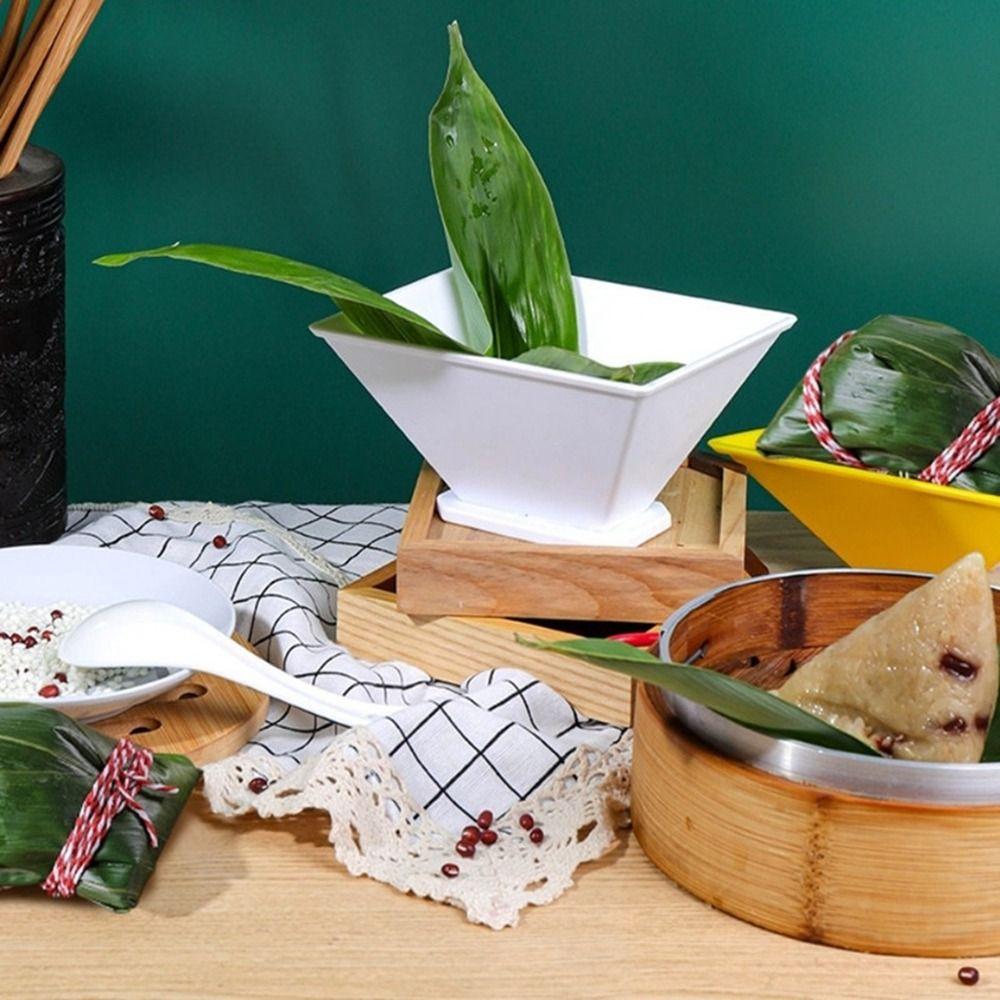 Practical Plastic Zongzi Mold Triangular Square Zongzi Maker Baking Molds For Traditional Chinese Food