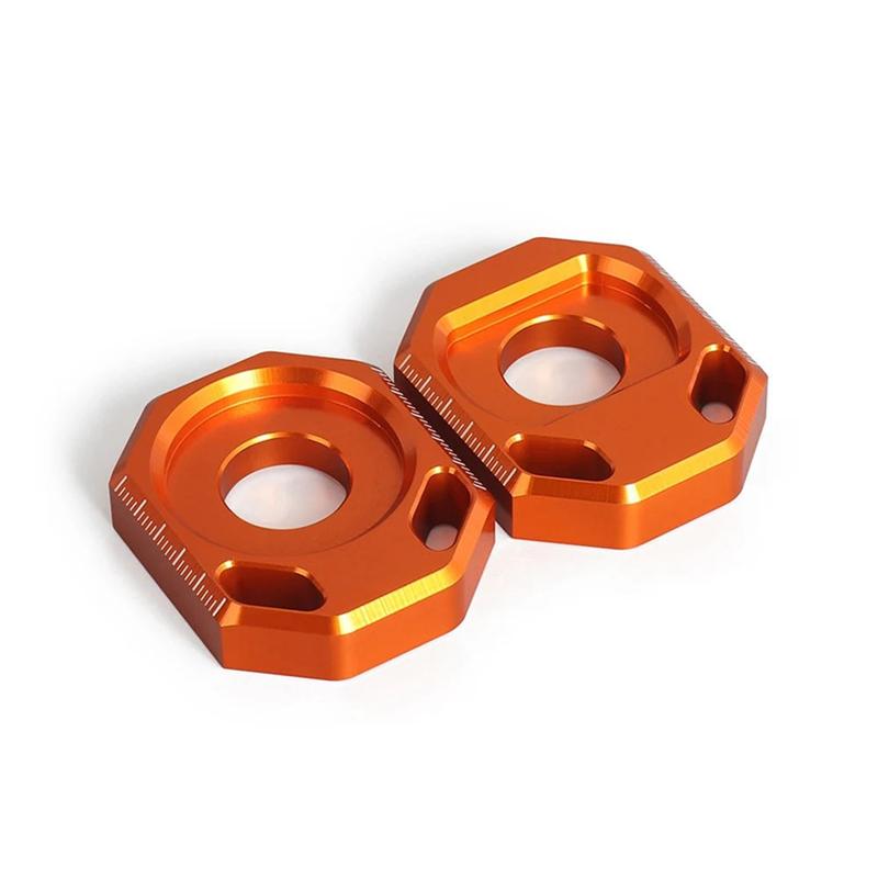 

Ac29-Motorcycle Rear Axle Chain Block Tensioner Regulator Sliders Adjuster For 125 For 390 Duke 390Duke 2024 2025 оранжевый