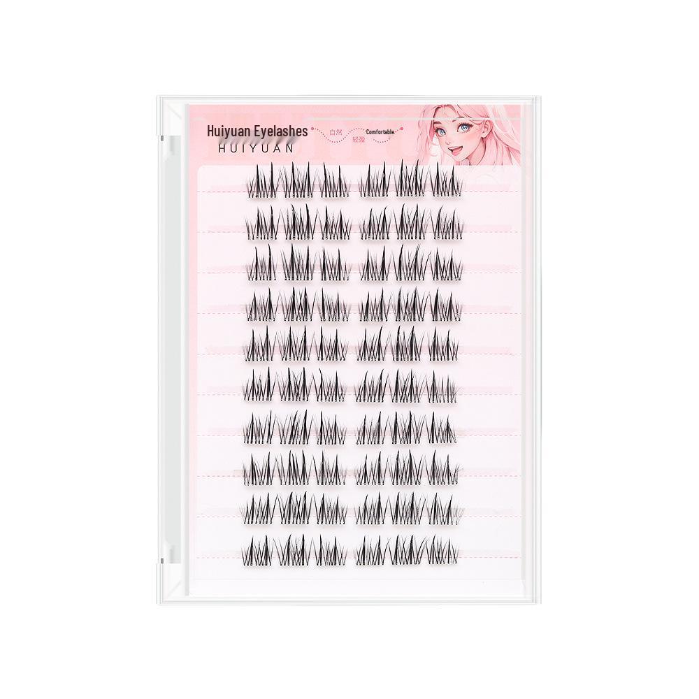 Huiyuan Fox Style Self-Adhesive Stemless Sunflower and Little Fire Lower Eyelashes