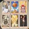 10.3*6cm Rabbit Tarot Deck 78 Watercolor Cards Cute Divination Cards Rider Waite Style