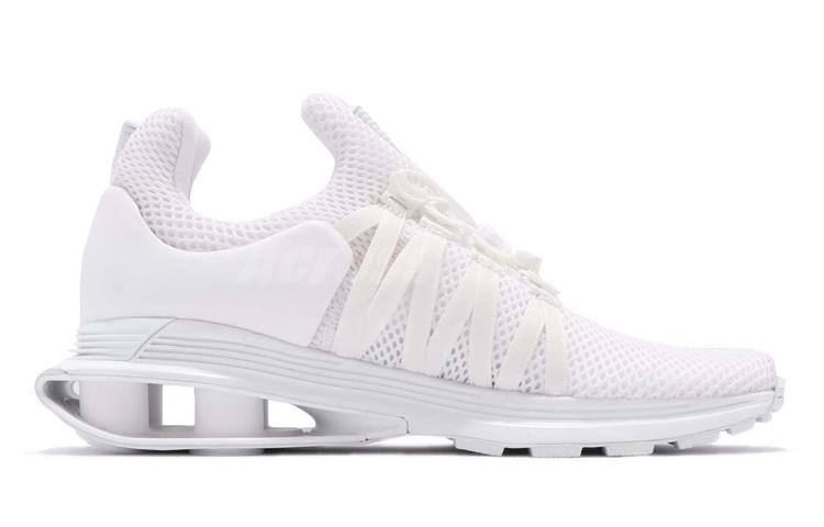 Nike Shox Gravity Triple White Donna AQ8554-100