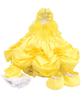 Teddy Bear Mail Order Alice ShellieMay Costume Beauty and the Beast Belle Small Size Dress-Up (No Body) (Yellow Bell)