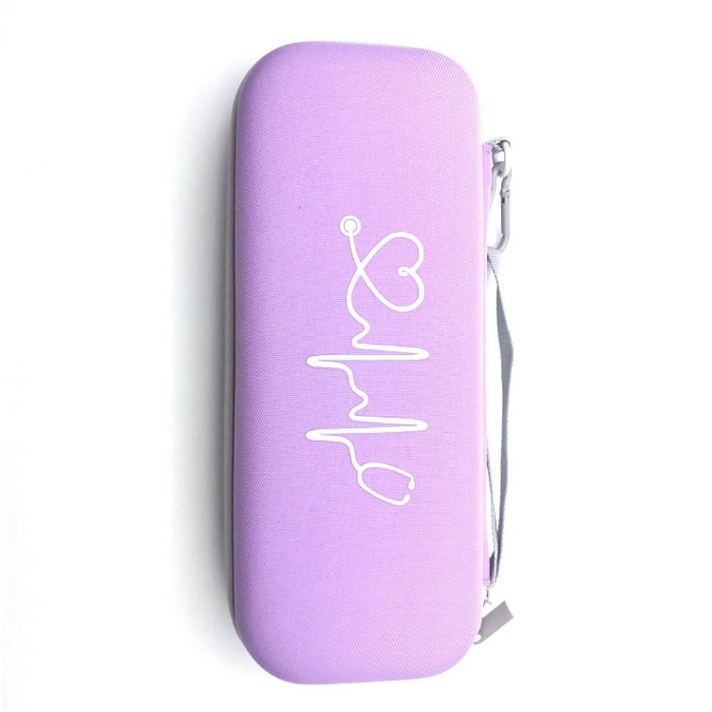 Hard Shell Stethoscope Protection Bag Mesh Pockets Stethoscope EVA Carrying Case  Travel