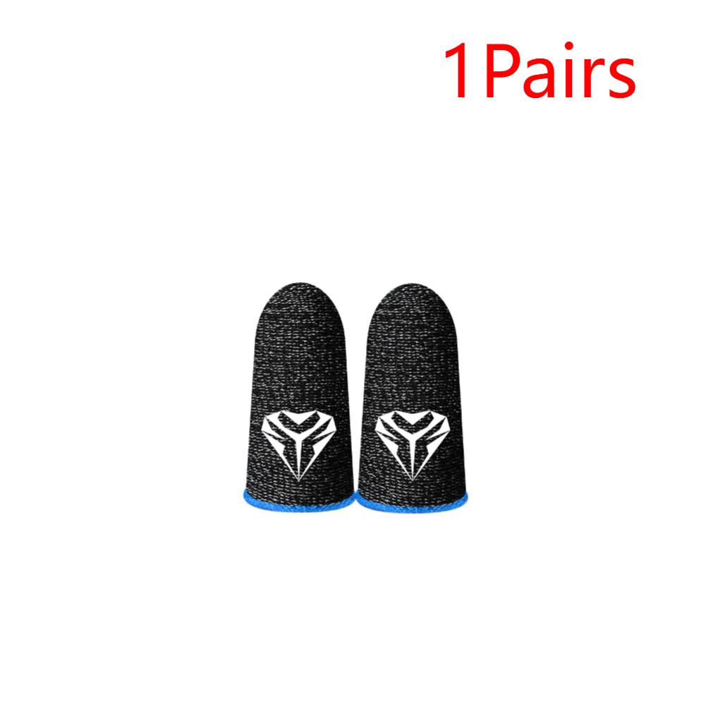 1-30 Paar Gaming-Fingerlinge für PUBG Atmungsaktiv Schweißfest Rutschfest Fingerspitzenabdeckung Daumenhandschuhe Touchscreen-Fingerlinge