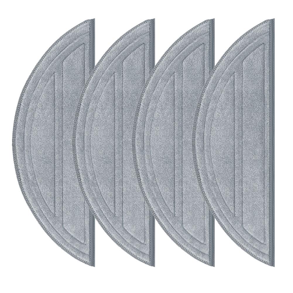 Mop Cloth Spare Part Rag Replacement For Roborock Q10 S5 / Q10 S5+ / Q10 VF / Q10V / Q10V+   Mop Rag Vacuum Cleaner Accessories