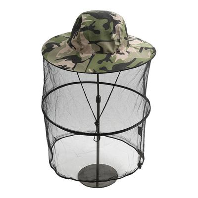 Καπέλο με σίτα για κουνούπια και έντομα (στρατιωτικός)/καπέλο ψαρέματος ζιζανιοκτόνο