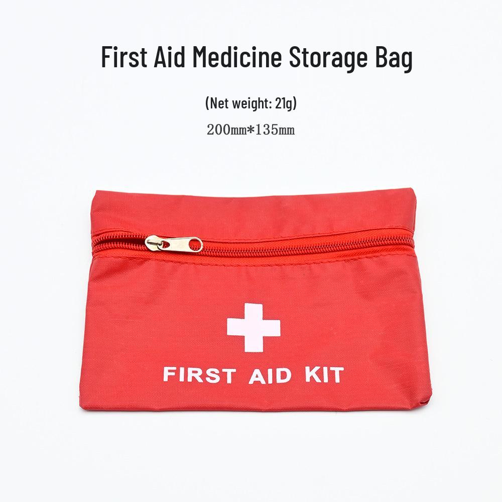 

Compact Outdoor First Aid Kit Bag for Home, Car, and Travel - Empty