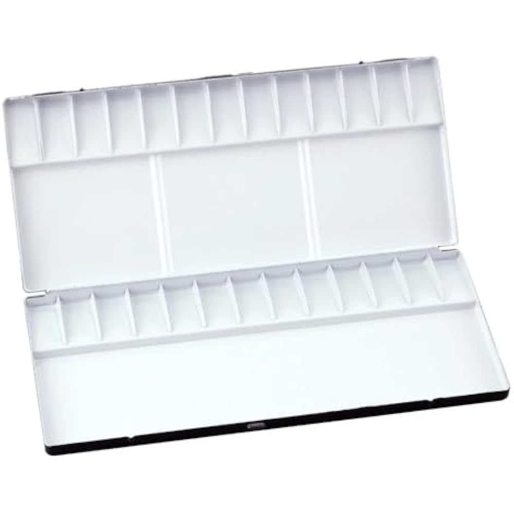 Holbein Aluminum Watercolor Palette No.80 26 Compartments 210143