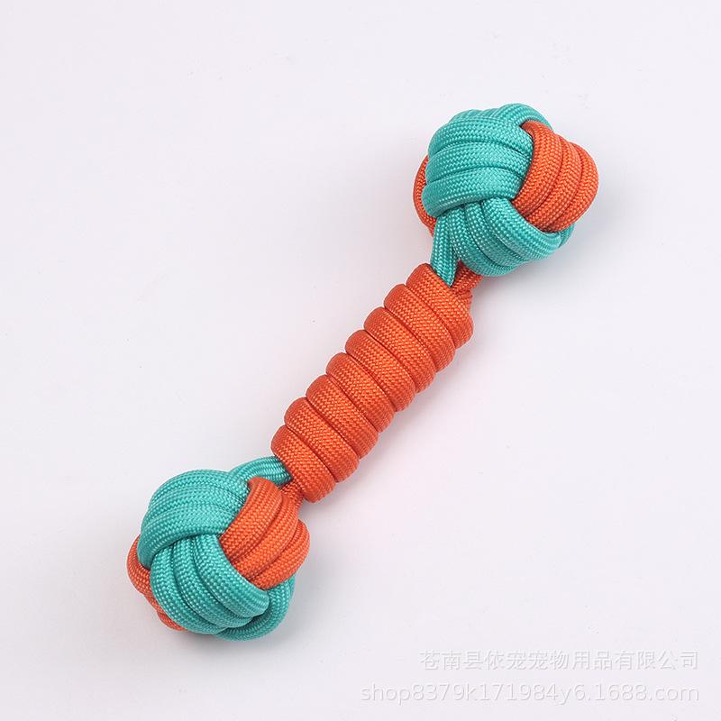 Dog Rope Toy Chew Knot Ball for Puppy Small Medium Dogs Teething Cleaning Interactive Play