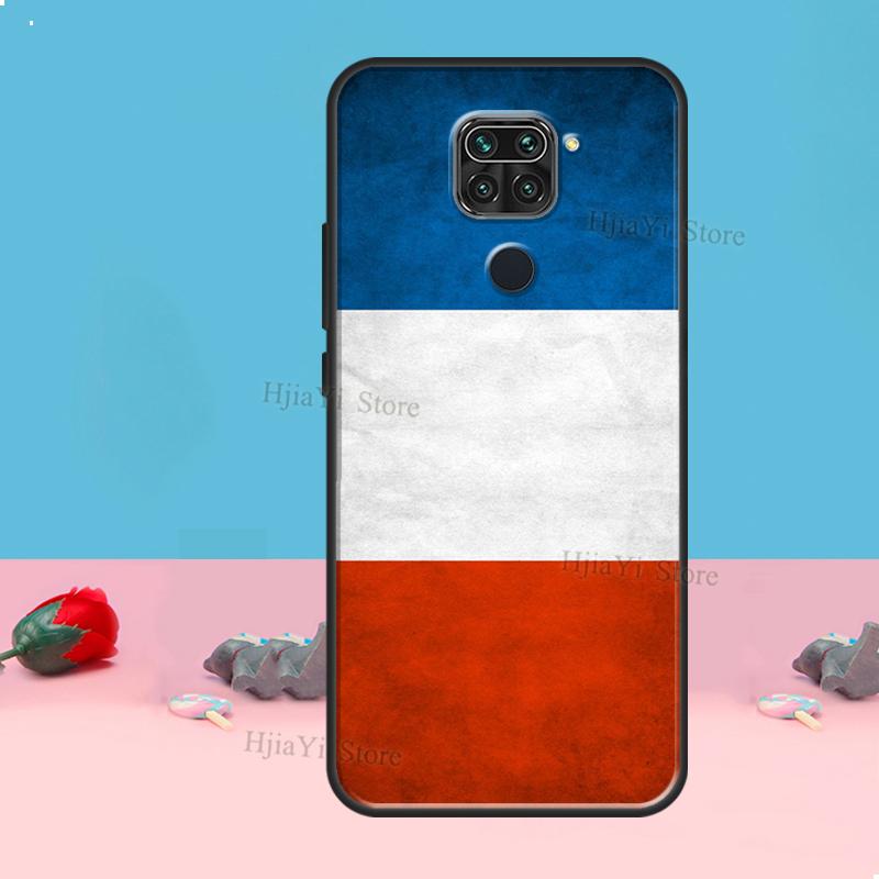 France National Flag Case For Redmi Note 8 9 10 11 12 Pro Plus 10S 11S 12S Cover For Redmi 9C 10A 10C 12C Coque