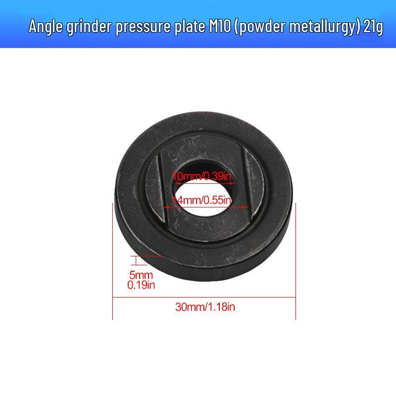 100 Type Angle Grinder Nut, Polishing Machine Pressure Plate Tool, Hexagonal Clamp Plate, Angle Grinder Accessories