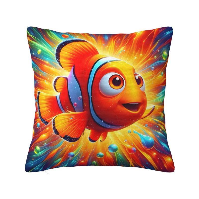 Anpassat Disney-film Hitta Nemo Kuddfodral 40x40cm Soffa Anime Kawaii Modernt Kuddfodral Bil Kuddfodral