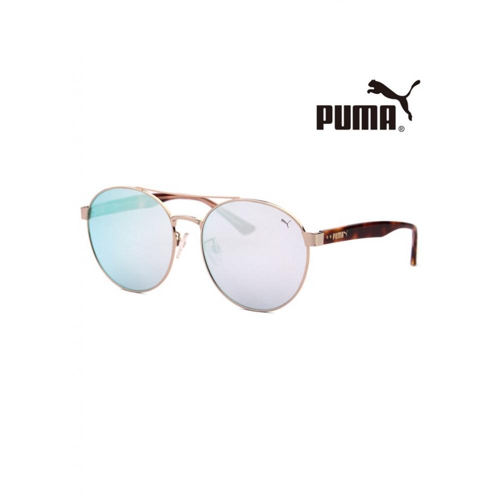 

Puma Pu0157sk 002 Сонцезахисні окуляри Boeing з круглим металевим дзеркалом Азіатського крою PU0157SK002