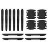 Mașină mâner ușă bol zgârieturi protector fibră de carbon autocolante oglindă retrovizoare protecție bandă pentru accesorii auto auto