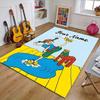 Custom Pippi Longstocking Mat Personalized Name, Polyester Washable Indoor Entryway Rug, Gift for Christmas, Easter, Thanksgiving Day