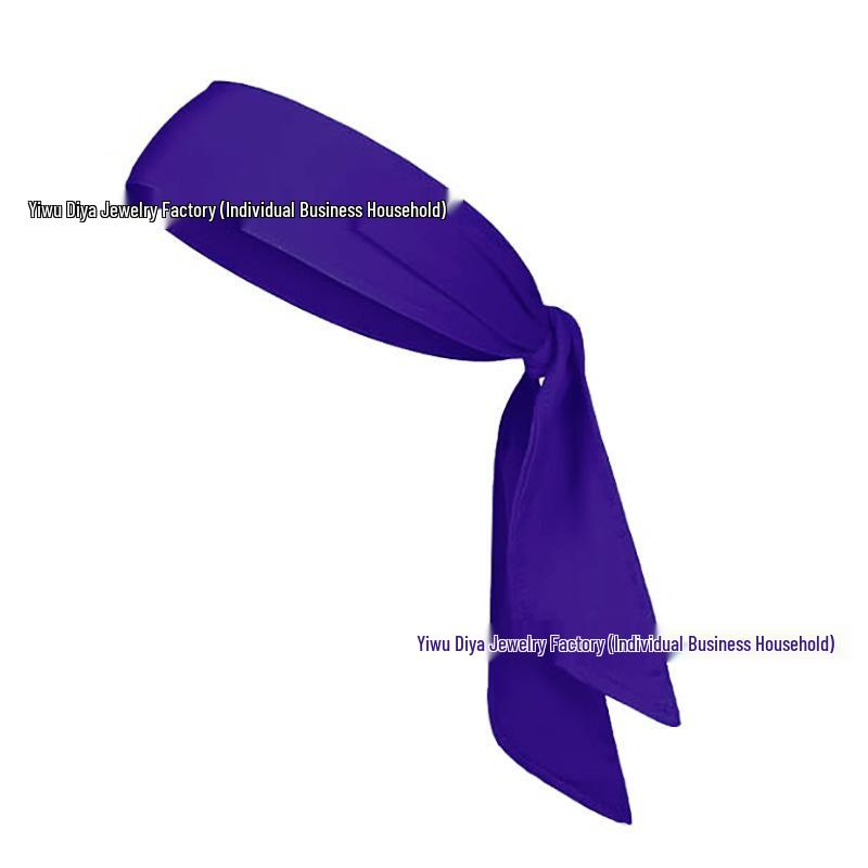 Unisex Outdoor Quick-Dry Tennis Sweat-Absorbing Elastic Headband