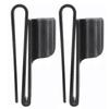 Golf Club Bag Clip Plastic Clamp Holder Durable Black Putter Clip Golf Accessory