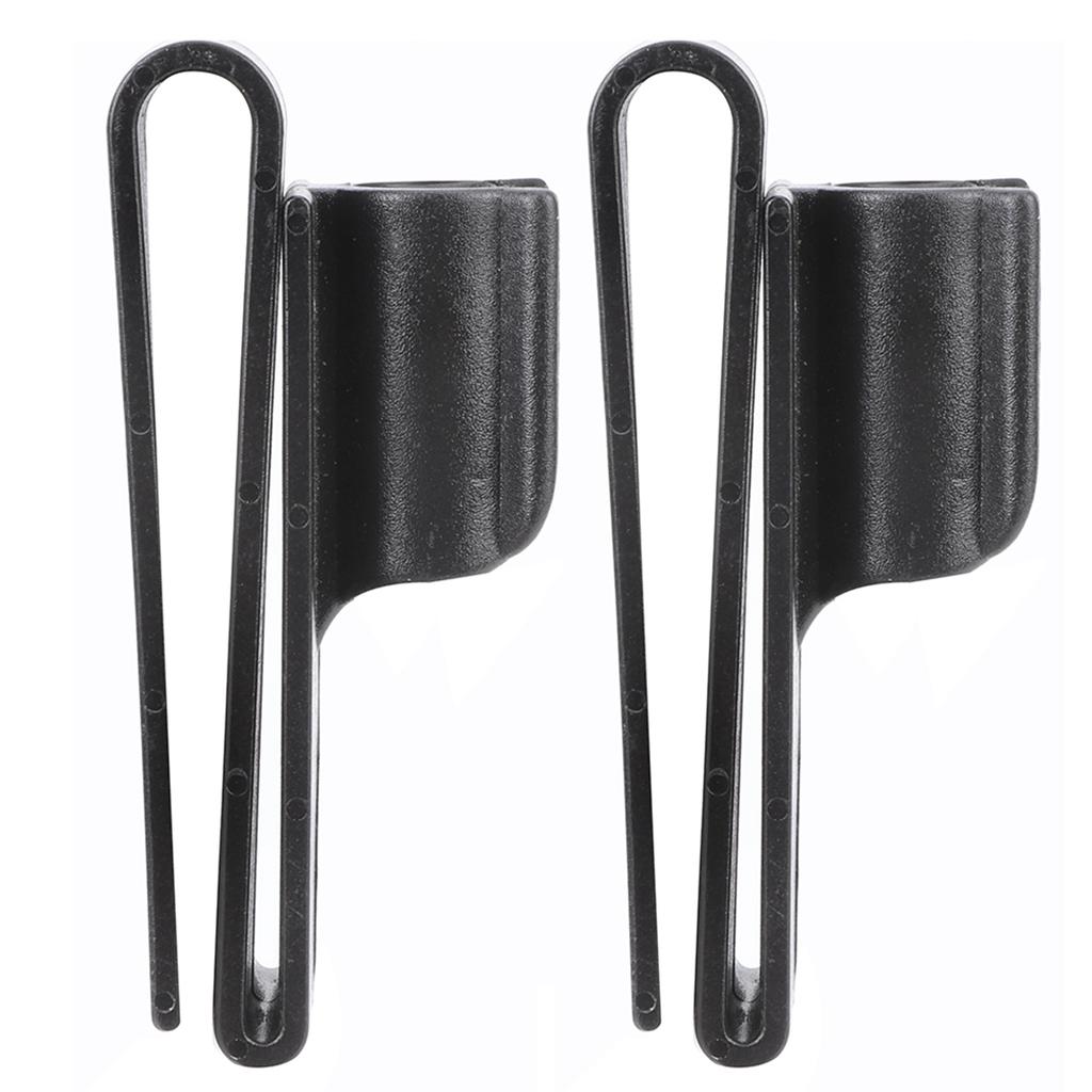 Golf Club Bag Clip Plastic Clamp Holder Durable Black Putter Clip Golf Accessory