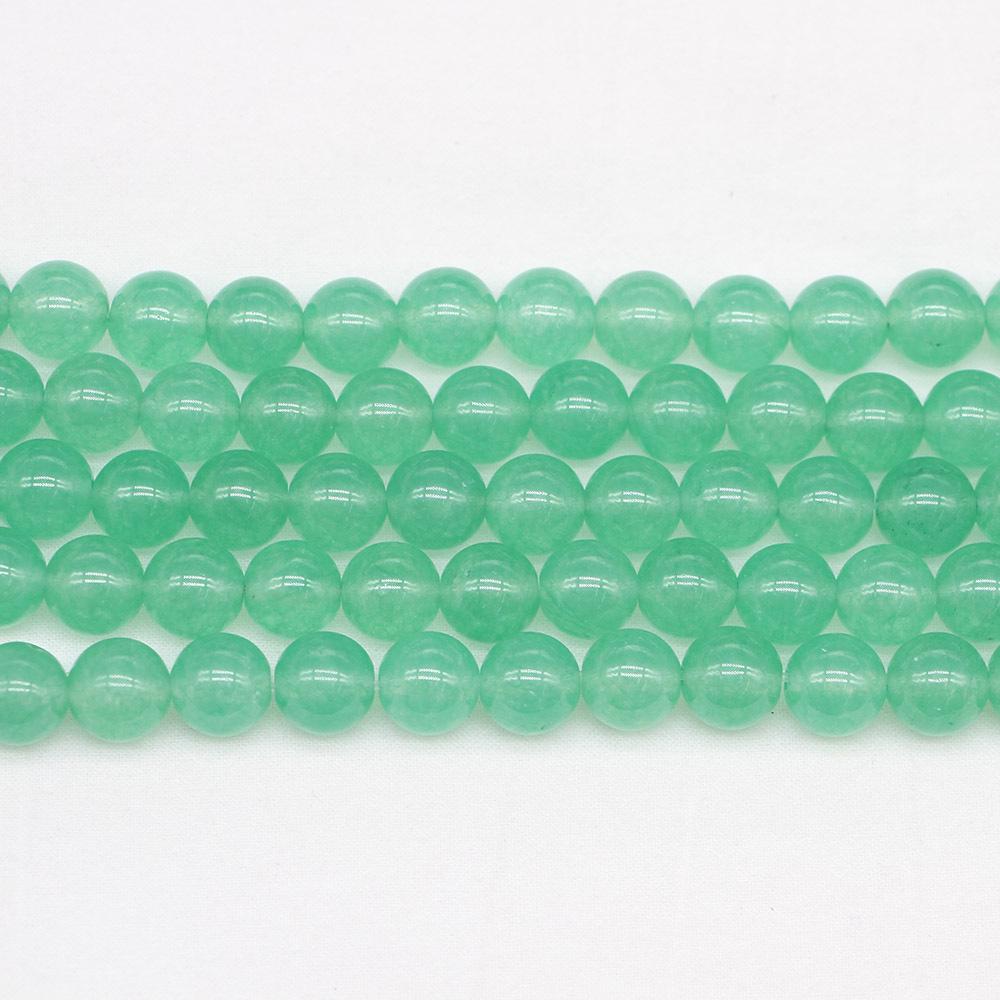 

Green Aventurine Natural Stone DIY Bracelet Beads - Round, Semi-finished String 4mm [92 beads/string/12g]