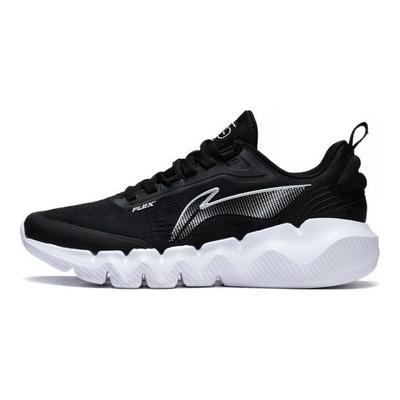 Li Ning Ln Flex Comfortable Casual Slip Resistant Durable Low Top Sports Shoes Men Sneakers Black AGLT031-2