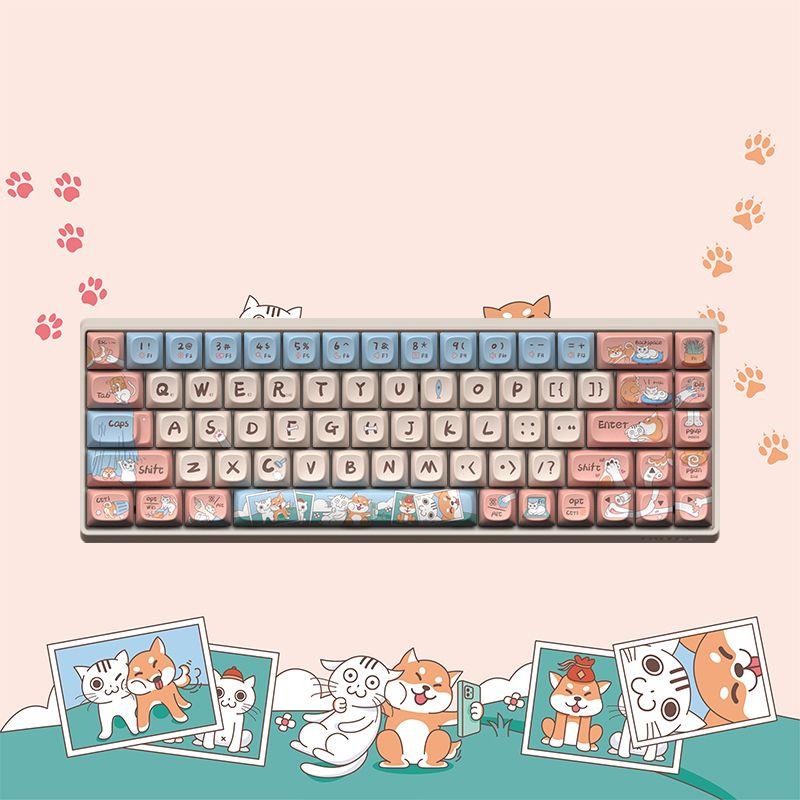 Lofree Cat and Dog Keyboard