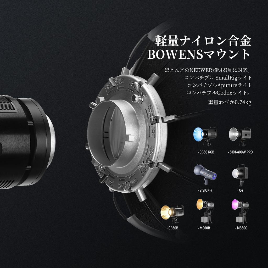 Neewer Basics NS32P 45cm Octagonal Softbox with Quick Release Bowens Mount and Diffuser for Studio Video and Continuous Lighting with Strobe Flash