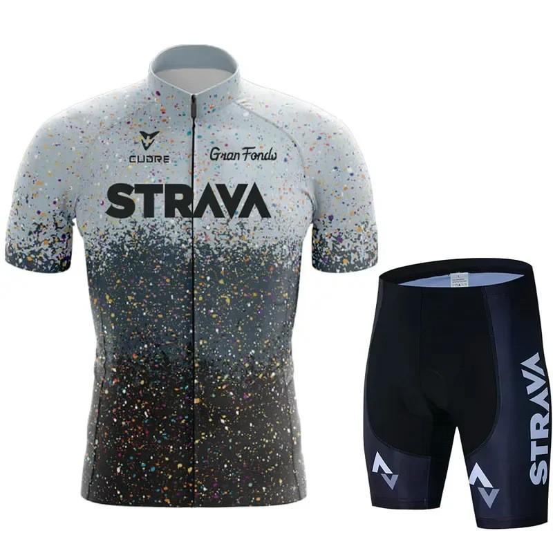 Men Women Cycling Jersey Set Short Sleeve Breathable Quick Dry Bike Riding Apparel Outdoor Sportswear