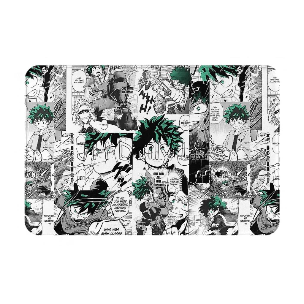 Kokichi Ouma Manga Anime Print Doormat Rug Carpets Home Indoor Decoration Non-slip Floor Mat for Bedroom Bathroom Balcony