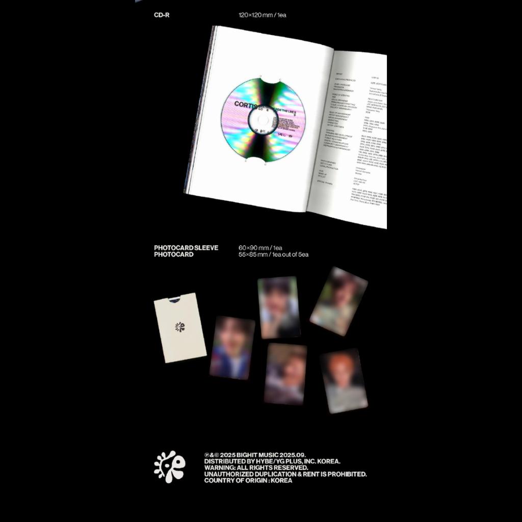 Cortis COLOR OUTSIDE THE LINES 1st Album