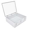 Junction Box Plastic Transparent Buckle Waterproof Dustproof Enclosure Electrical Accessories