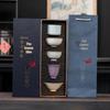 Jinmingli Five Famous Kilns Ceramic Teacup Set