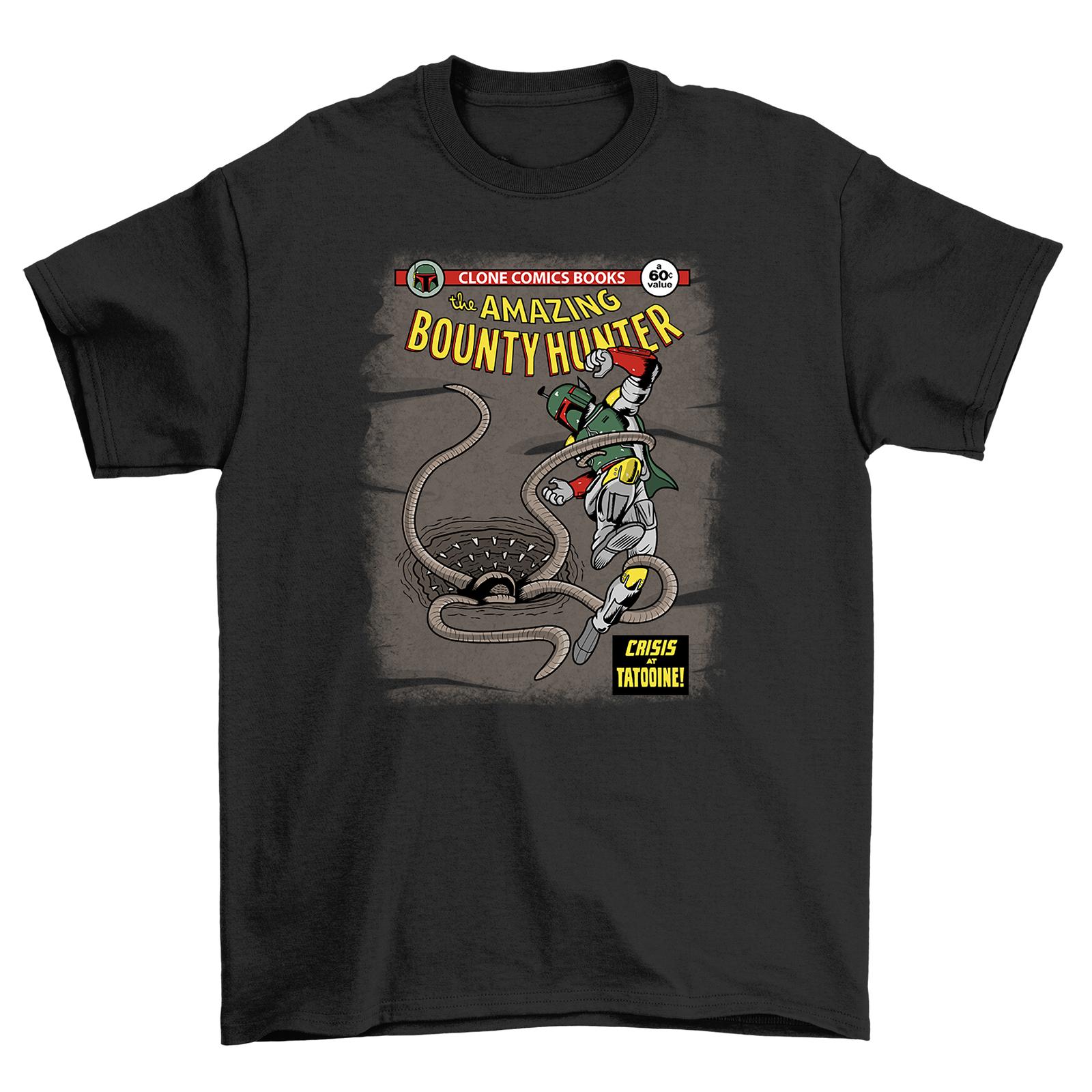 

The Amazing Bounty Hunter T-Shirt Mens Womens Tees Top - Funny and Wildly Stylish! Unisex Printed Des L