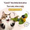 1/2/3 Stück Katzenspielzeug Selbstunterhaltung Und Entspannung Schaukelspielzeug Katzen-Necken-Stöcke Bissfest Realistischer Vogel Haustier Spielzeug Katzen