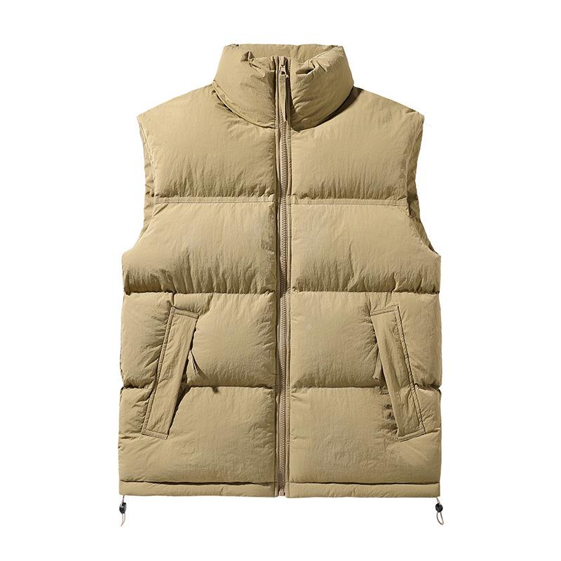Autumn and Winter Vest Bread Clothes Sleeveless Light Warm Cotton Vest Thick Vest Jacket Flow