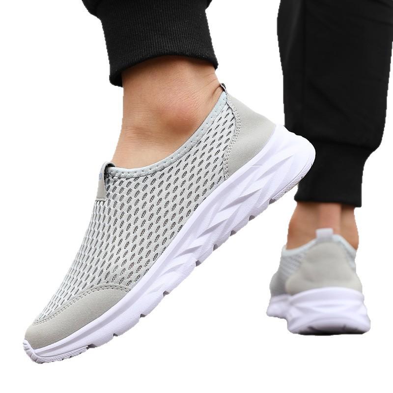 Non-slip Men's Casual Mesh Men's Shoes Soft Sole Light and Breathable Men's Breathable Light and Comfortable