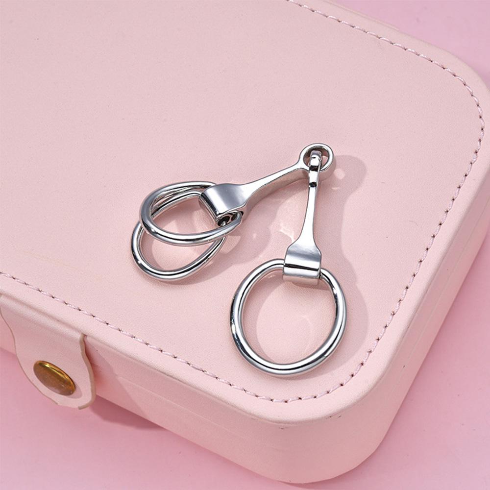 Square Fashion Horsebit Buckle Fashion Round Kerchief Buckle Scarf Buckle Shawl Ring Scarf Clip