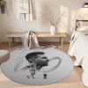 Messi Round Floor Rug Suitable for Playrooms Living Rooms Dining Room Game Room Anti-slip Round Rug Decorate Offices Perfect Gift for Women Men
