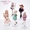 Anime My Dress Up Darling HD Acrylic Stand Figure Kitagawa Marin Gojo Wakana Model Plate Desk Decor Standing Sign Room Ornaments