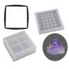 Square Rectangular Container Resin Molds Storage Box Mold Silicone Organizer Mold for DIY Epoxy Resin Trinkets Holder
