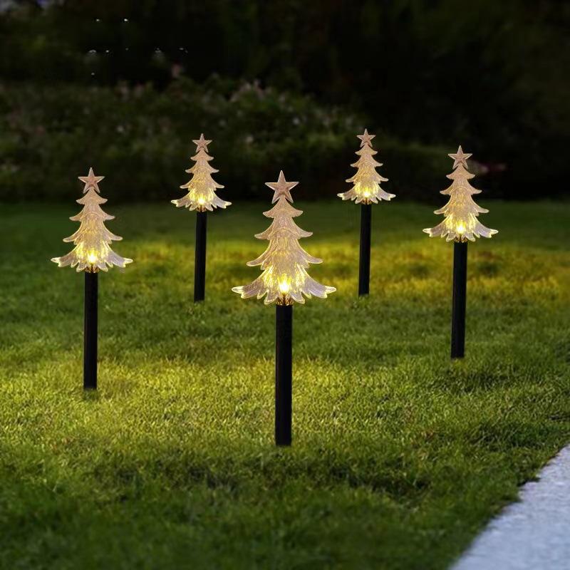 Christmas Candy Cane Pathway Markers,Xmas Outdoor Decorations Pathway Lights for Christmas Tree Holiday Party Patio Yard Decor