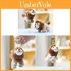 Soft Lion Plush Doll Keyring For Children Girls Premium Polyester Material